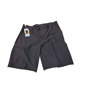 Greg Norman Men's Comfort Cargo Golf Shorts Size 36 Blue Expandable Waistband
